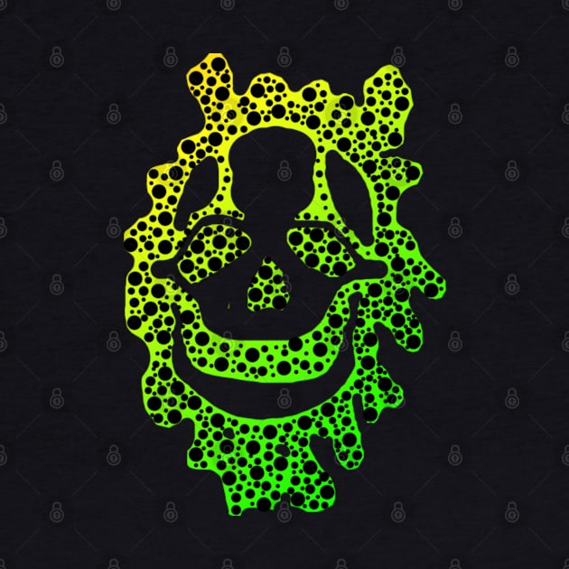 Toxic Skull (Yellow & Green) by Not Meow Designs 